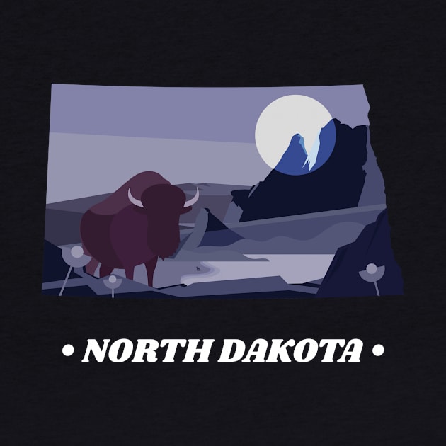 State of North Dakota pride by A Reel Keeper